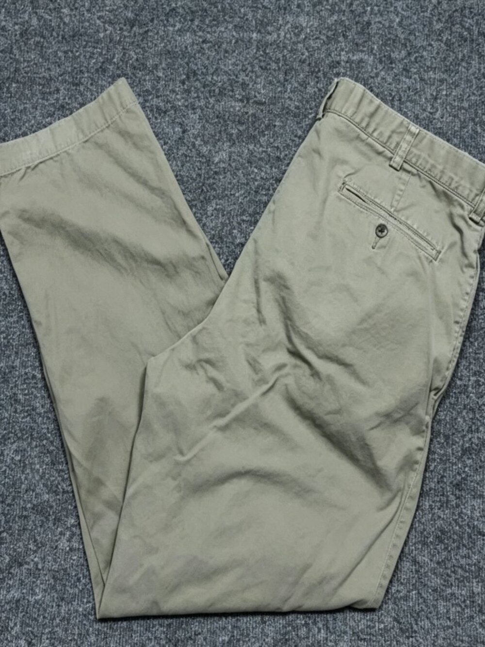 Polo Ralph Lauren Hammond Pants Mens 36x30 Beige Pleated Chino Classic Fit Khaki